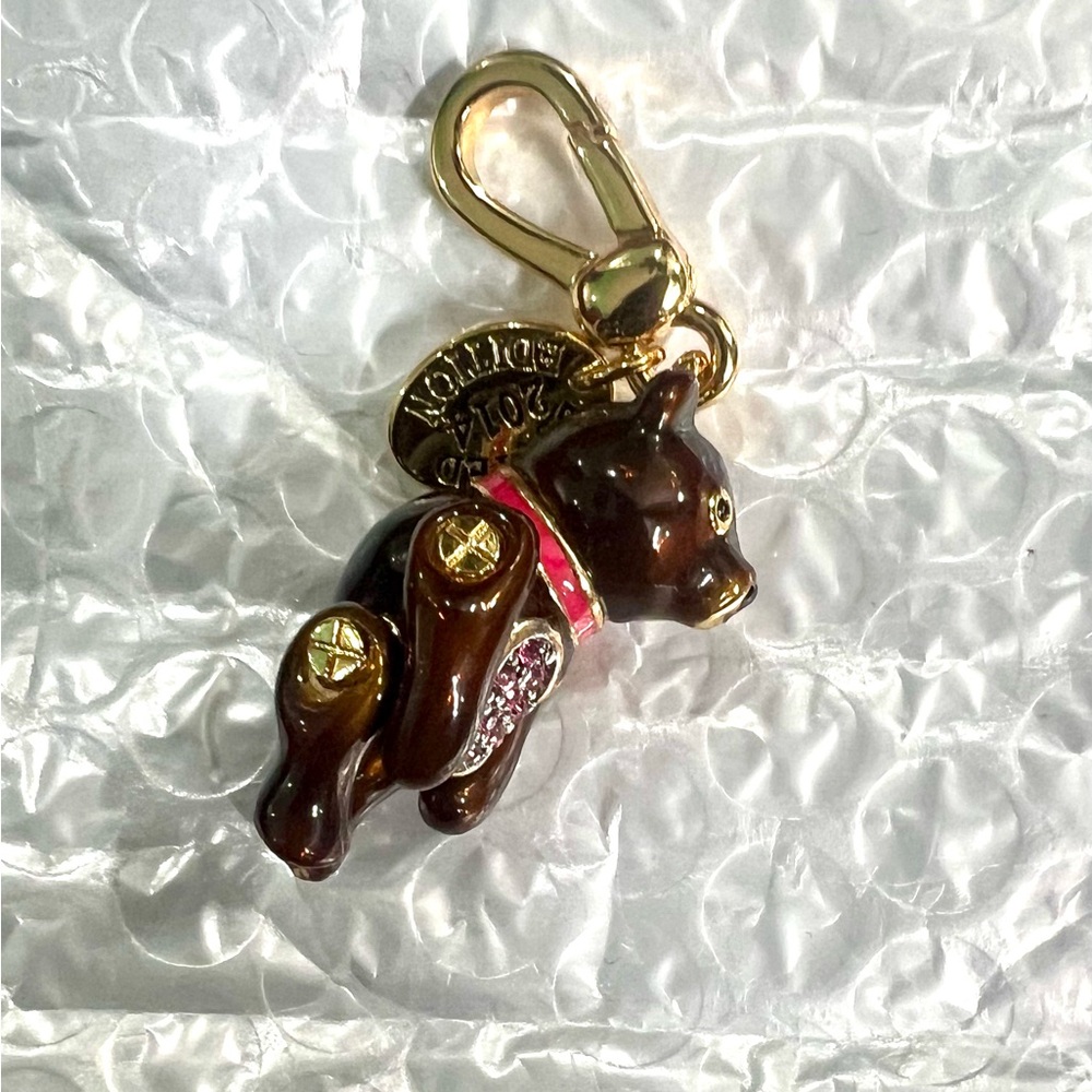 👑✅PRICE FIRM✅ Juicy Couture Adorable Gold and Brown Bear Charm - Picture 5 of 11